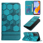 Custodia per telefono a conchiglia in pelle magnetica con trama di calcio, For Xiaomi Redmi 10C / 10 India, For Xiaomi Redmi 10A, For Xiaomi Redmi Note 11 Global 2022 / Note 11S 4G, For Xiaomi Redmi Note 11 Pro 5G / 4G Global 2022 / Note 11 Pro+ India