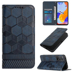 Custodia per telefono a conchiglia in pelle magnetica con trama di calcio, For Xiaomi Redmi 10C / 10 India, For Xiaomi Redmi 10A, For Xiaomi Redmi Note 11 Global 2022 / Note 11S 4G, For Xiaomi Redmi Note 11 Pro 5G / 4G Global 2022 / Note 11 Pro+ India