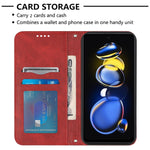 Custodia per telefono a conchiglia in pelle magnetica con trama di calcio, For Xiaomi Redmi Note 11T Pro, For Xiaomi Poco M4 5G, For Xiaomi Poco M4 Pro 4G, For Xiaomi Poco M4 Pro 5G
