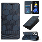 Custodia per telefono a conchiglia in pelle magnetica con trama di calcio, For Xiaomi Redmi Note 11T Pro, For Xiaomi Poco M4 5G, For Xiaomi Poco M4 Pro 4G, For Xiaomi Poco M4 Pro 5G