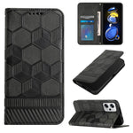 Custodia per telefono a conchiglia in pelle magnetica con trama di calcio, For Xiaomi Redmi Note 11T Pro, For Xiaomi Poco M4 5G, For Xiaomi Poco M4 Pro 4G, For Xiaomi Poco M4 Pro 5G