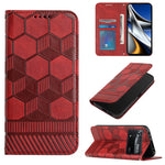 Custodia per telefono a conchiglia in pelle magnetica con trama di calcio, For Xiaomi Redmi Note 11T Pro, For Xiaomi Poco M4 5G, For Xiaomi Poco M4 Pro 4G, For Xiaomi Poco M4 Pro 5G