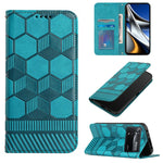 Custodia per telefono a conchiglia in pelle magnetica con trama di calcio, For Xiaomi Redmi Note 11T Pro, For Xiaomi Poco M4 5G, For Xiaomi Poco M4 Pro 4G, For Xiaomi Poco M4 Pro 5G