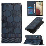 Custodia per telefono a conchiglia in pelle magnetica con trama di calcio, For Samsung Galaxy A12 5G / M12 / F12, For Samsung Galaxy A13 5G, For Samsung Galaxy A23 5G, For Samsung Galaxy A33 5G