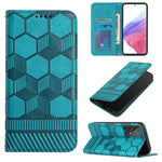 Custodia per telefono a conchiglia in pelle magnetica con trama di calcio, For Samsung Galaxy A53 5G, For Samsung Galaxy A73 5G, For Samsung Galaxy S20 FE 2022 / S20 FE 5G&4G / S20 Lite / S20 Fan Edition, For Samsung Galaxy S21 5G