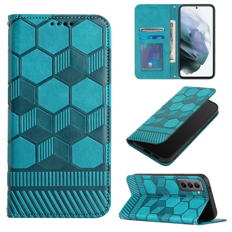 Custodia per telefono a conchiglia in pelle magnetica con trama di calcio, For Samsung Galaxy A53 5G, For Samsung Galaxy A73 5G, For Samsung Galaxy S20 FE 2022 / S20 FE 5G&4G / S20 Lite / S20 Fan Edition, For Samsung Galaxy S21 5G
