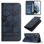 Custodia per telefono a conchiglia in pelle magnetica con trama di calcio, For Samsung Galaxy A53 5G, For Samsung Galaxy A73 5G, For Samsung Galaxy S20 FE 2022 / S20 FE 5G&4G / S20 Lite / S20 Fan Edition, For Samsung Galaxy S21 5G