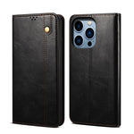 Custodia portafoglio in pelle PU con slot carte per iPhone 14 Pro