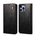 Custodia portafoglio in pelle PU con slot carte per iPhone 14 Pro
