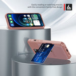 Custodia portafoglio in pelle per iPhone 14 con magnete