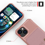 Portafoglio magnetico Custodia in pelle per telefono, For iPhone 14, For iPhone 14 Plus, For iPhone 14 Pro, For iPhone 14 Pro Max