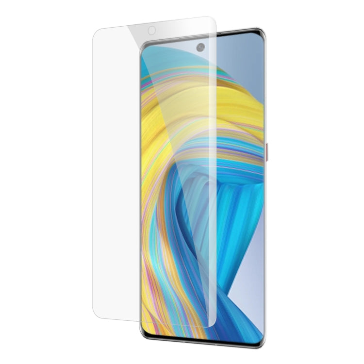 Pellicola in vetro temperato a colla piena curva liquida UV, For Huawei Mate 50, For Huawei Mate 50 Pro