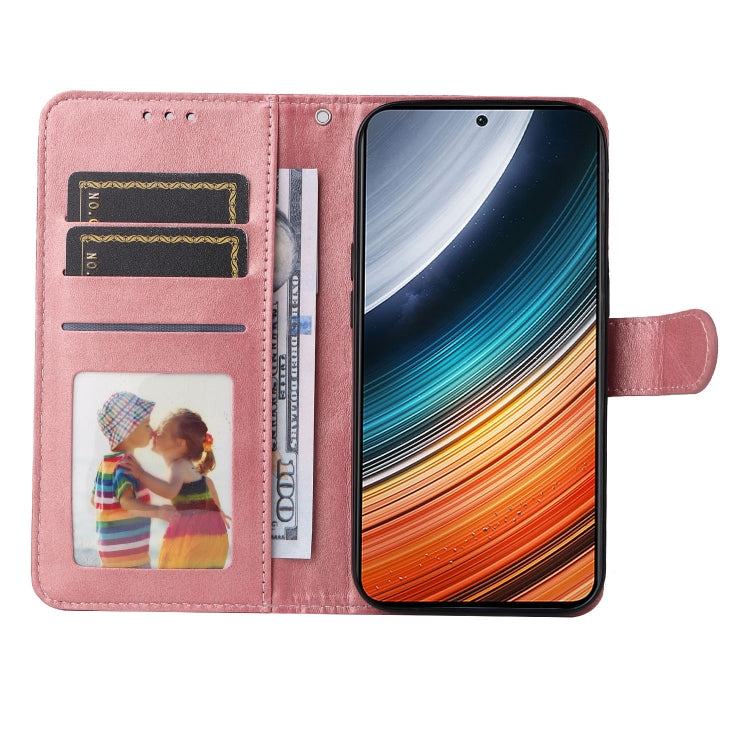 Custodia per cellulare in pelle di vitello, For Xiaomi Redmi K40S / Poco F4, For Xiaomi Redmi Note 11T Pro/Poco X4 GT