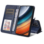 Custodia per cellulare in pelle di vitello, For Xiaomi Redmi K40S / Poco F4, For Xiaomi Redmi Note 11T Pro/Poco X4 GT