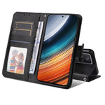 Custodia per cellulare in pelle di vitello, For Xiaomi Redmi K40S / Poco F4, For Xiaomi Redmi Note 11T Pro/Poco X4 GT