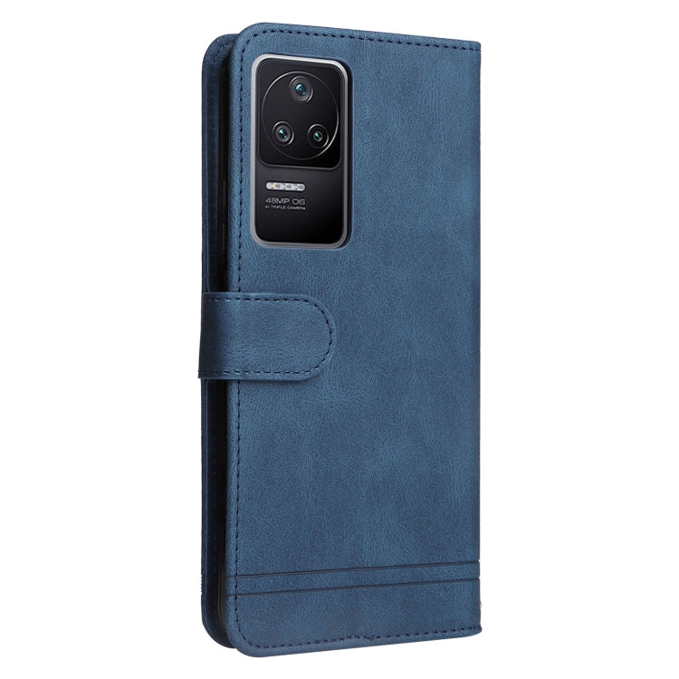 Custodia in pelle con bottone in metallo Skin Feel Life Tree, For Xiaomi Redmi K40S / Poco F4, For Xiaomi Redmi Note 11T Pro/Poco X4 GT