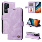 Custodia in pelle con bottone in metallo Skin Feel Life Tree, For Xiaomi Redmi K40S / Poco F4, For Xiaomi Redmi Note 11T Pro/Poco X4 GT