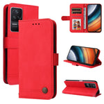 Custodia in pelle con bottone in metallo Skin Feel Life Tree, For Xiaomi Redmi K40S / Poco F4, For Xiaomi Redmi Note 11T Pro/Poco X4 GT