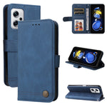 Custodia in pelle con bottone in metallo Skin Feel Life Tree, For Xiaomi Redmi K40S / Poco F4, For Xiaomi Redmi Note 11T Pro/Poco X4 GT