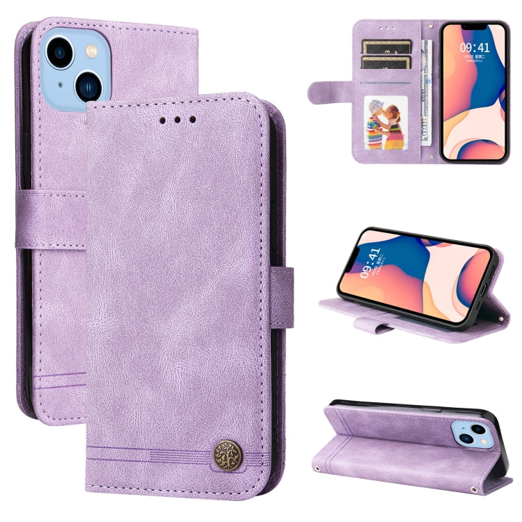 Custodia in pelle Skin Feel Life Tree, For iPhone 14, For iPhone 14 Plus, For iPhone 14 Pro, For iPhone 14 Pro Max