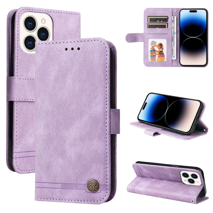 Custodia in pelle Skin Feel Life Tree, For iPhone 14, For iPhone 14 Plus, For iPhone 14 Pro, For iPhone 14 Pro Max