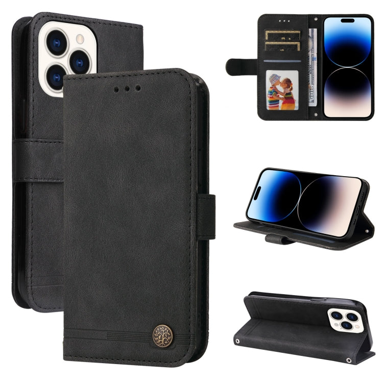 Custodia in pelle Skin Feel Life Tree, For iPhone 14, For iPhone 14 Plus, For iPhone 14 Pro, For iPhone 14 Pro Max