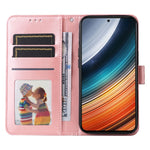Custodia per telefono in pelle di girasole goffrata, For Xiaomi Redmi K40S / Poco F4, For Xiaomi Redmi Note 11T Pro/Poco X4 GT, For Infinix Hot 12, For Infinix Hot 12 Play