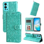 Custodia per telefono in pelle di girasole goffrata, For Xiaomi Redmi K40S / Poco F4, For Xiaomi Redmi Note 11T Pro/Poco X4 GT, For Infinix Hot 12, For Infinix Hot 12 Play