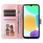Custodia per telefono in pelle di girasole goffrata, For Infinix Smart 6