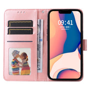 Custodia per telefono in pelle di girasole goffrata, For iPhone 14, For iPhone 14 Plus, For iPhone 14 Pro, For iPhone 14 Pro Max
