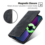 Custodia portafoglio in pelle con blocco RFID per iPhone 13 Pro M