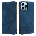 Custodia portafoglio in pelle con blocco RFID per iPhone 13 Pro M