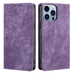 Custodia portafoglio in pelle con blocco RFID per iPhone 13 Pro M