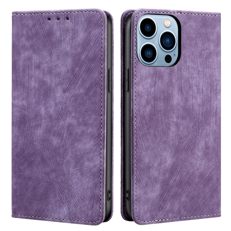 Custodia portafoglio in pelle con blocco RFID per iPhone 13 Pro M