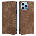 Custodia portafoglio in pelle con blocco RFID per iPhone 13 Pro M