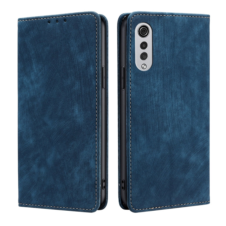 Custodia per telefono in pelle magnetica con spazzola antifurto, For LG Velvet, For Motorola Moto E32 4G, For Motorola Edge 30, For Motorola Moto G 5G 2022