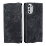 Custodia per telefono in pelle magnetica con spazzola antifurto, For LG Velvet, For Motorola Moto E32 4G, For Motorola Edge 30, For Motorola Moto G 5G 2022