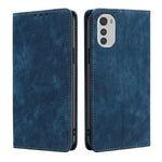 Custodia per telefono in pelle magnetica con spazzola antifurto, For LG Velvet, For Motorola Moto E32 4G, For Motorola Edge 30, For Motorola Moto G 5G 2022