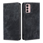 Custodia per telefono in pelle magnetica con spazzola antifurto, For Motorola Moto G Stylus/G Pro, For Motorola Moto G42 4G, For Motorola Moto G50, For Nokia C100, For Nokia C200