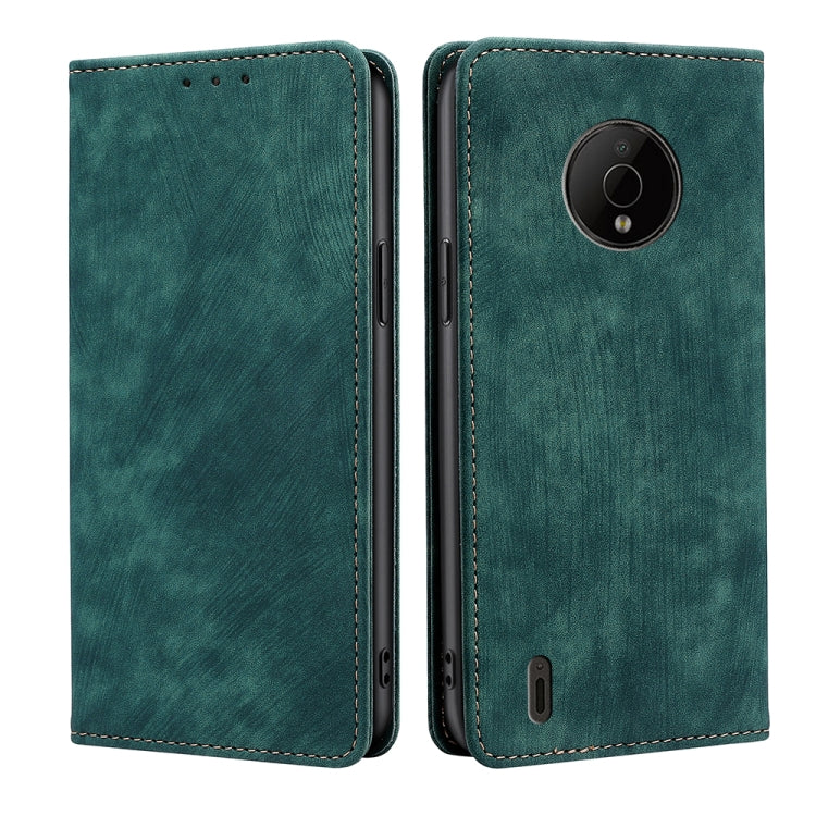 Custodia per telefono in pelle magnetica con spazzola antifurto, For Motorola Moto G Stylus/G Pro, For Motorola Moto G42 4G, For Motorola Moto G50, For Nokia C100, For Nokia C200