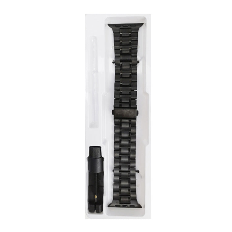 Cinturino per orologio in acciaio inossidabile a 5 sfere per la serie Apple Watch, 7 45mm / 6&SE&5&4 44mm / 3&2&1 42mm, 7 41mm / 6&SE&5&4 40mm / 3&2&1 38mm