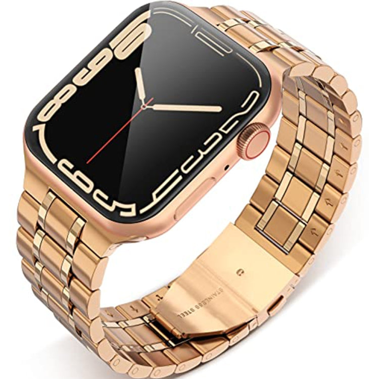 Cinturino per orologio in acciaio inossidabile a 5 sfere per la serie Apple Watch, 7 45mm / 6&SE&5&4 44mm / 3&2&1 42mm, 7 41mm / 6&SE&5&4 40mm / 3&2&1 38mm