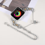 Cinturino in acciaio doppia catena per Apple Watch