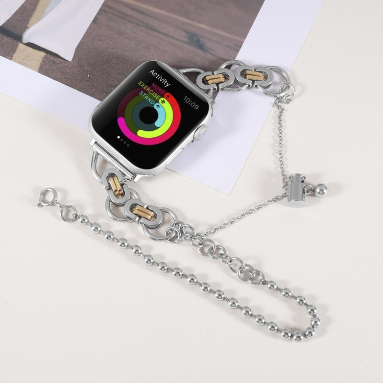 Cinturino in acciaio doppia catena per Apple Watch