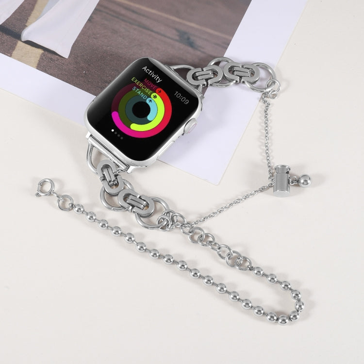 Cinturino in acciaio doppia catena per Apple Watch