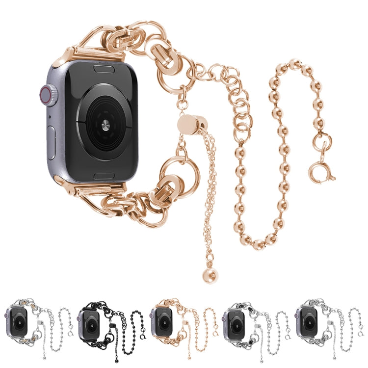 Cinturino in acciaio doppia catena per Apple Watch