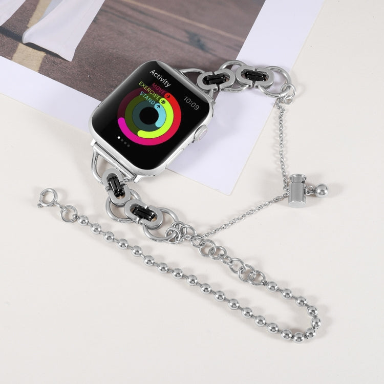 Cinturino in acciaio doppia catena per Apple Watch