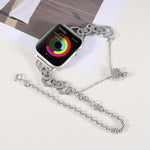 Cinturino in acciaio doppia catena per Apple Watch