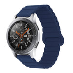 Per Xiaomi Haylou RT / RT2 / GST / GS / RS3 Cinturino per orologio in silicone magnetico con fibbia inversa universale