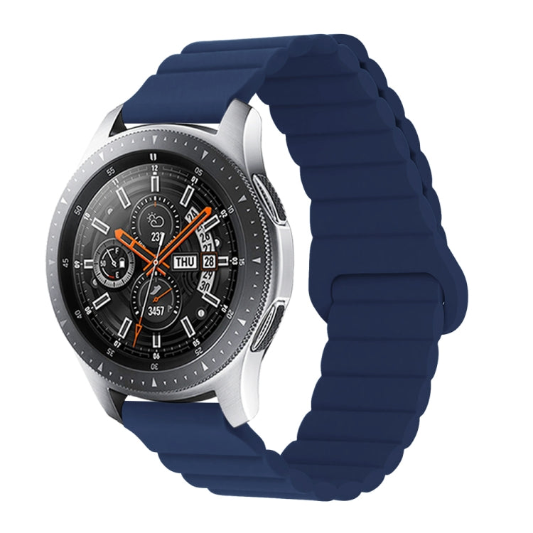 Per Xiaomi Haylou RT / RT2 / GST / GS / RS3 Cinturino per orologio in silicone magnetico con fibbia inversa universale